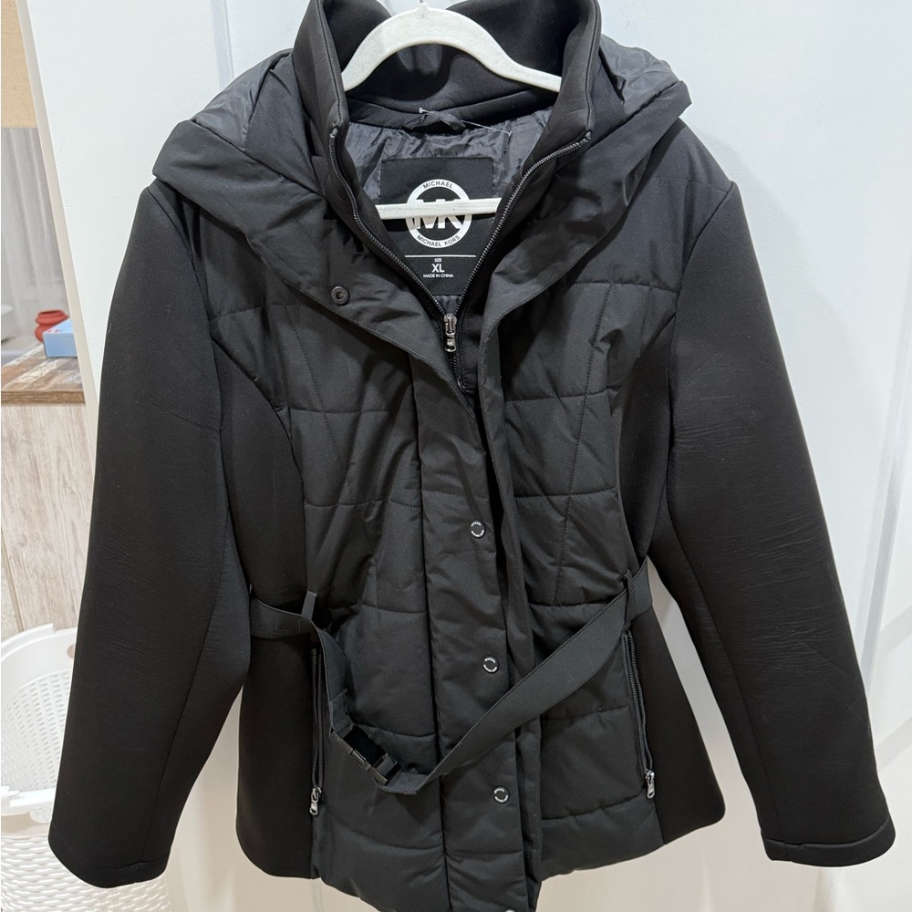 Michael Kors Black Quilted Jacket